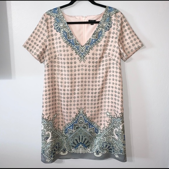 Ann Taylor Paisley Print Shift Dress - Picture 1 of 12